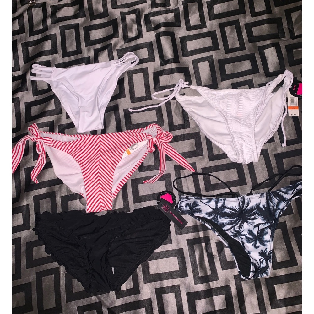 5 bikini bottoms